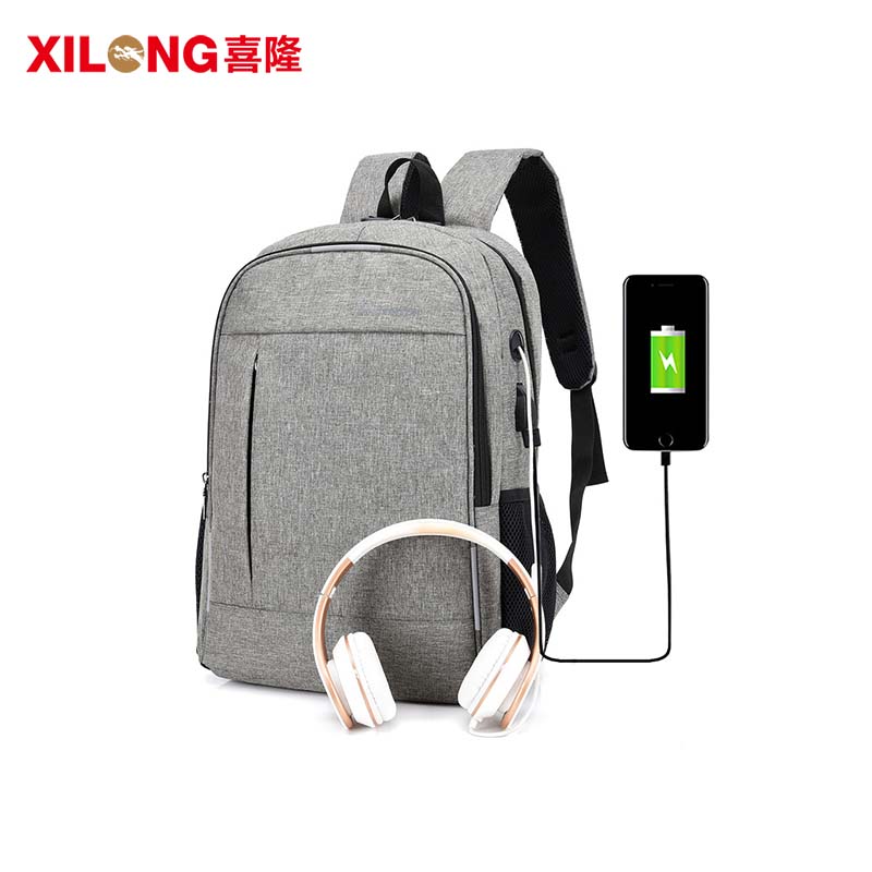 Anti-theft USB charging business stylish laptop backpack waterproof