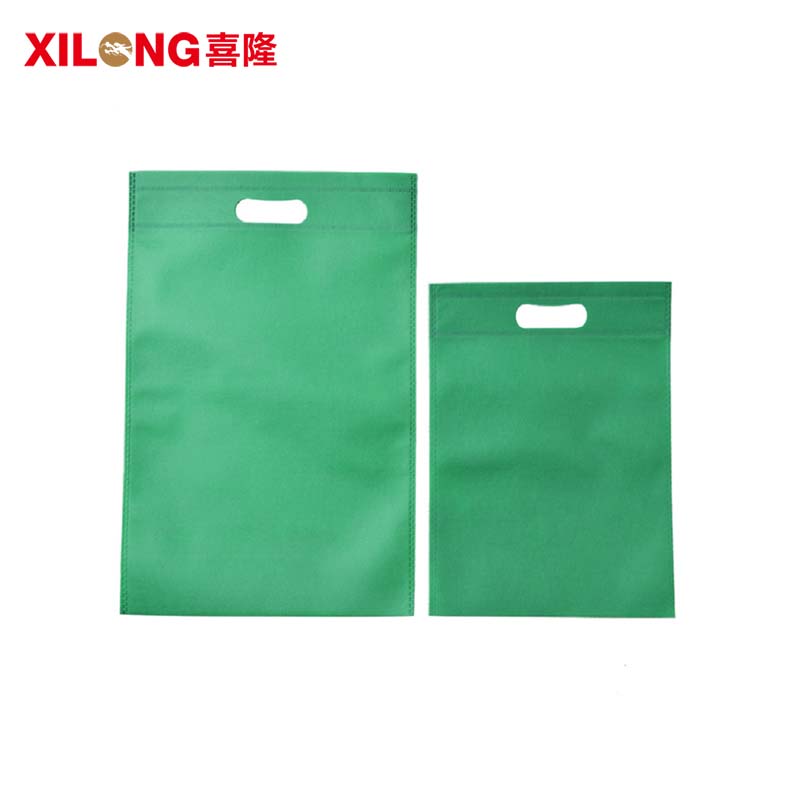 eco-friendly heat seal die cut handle woman shopper bags with logo