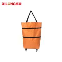 OEM/ODM  Polyester Foldable Shopping Cart Trolley Bags